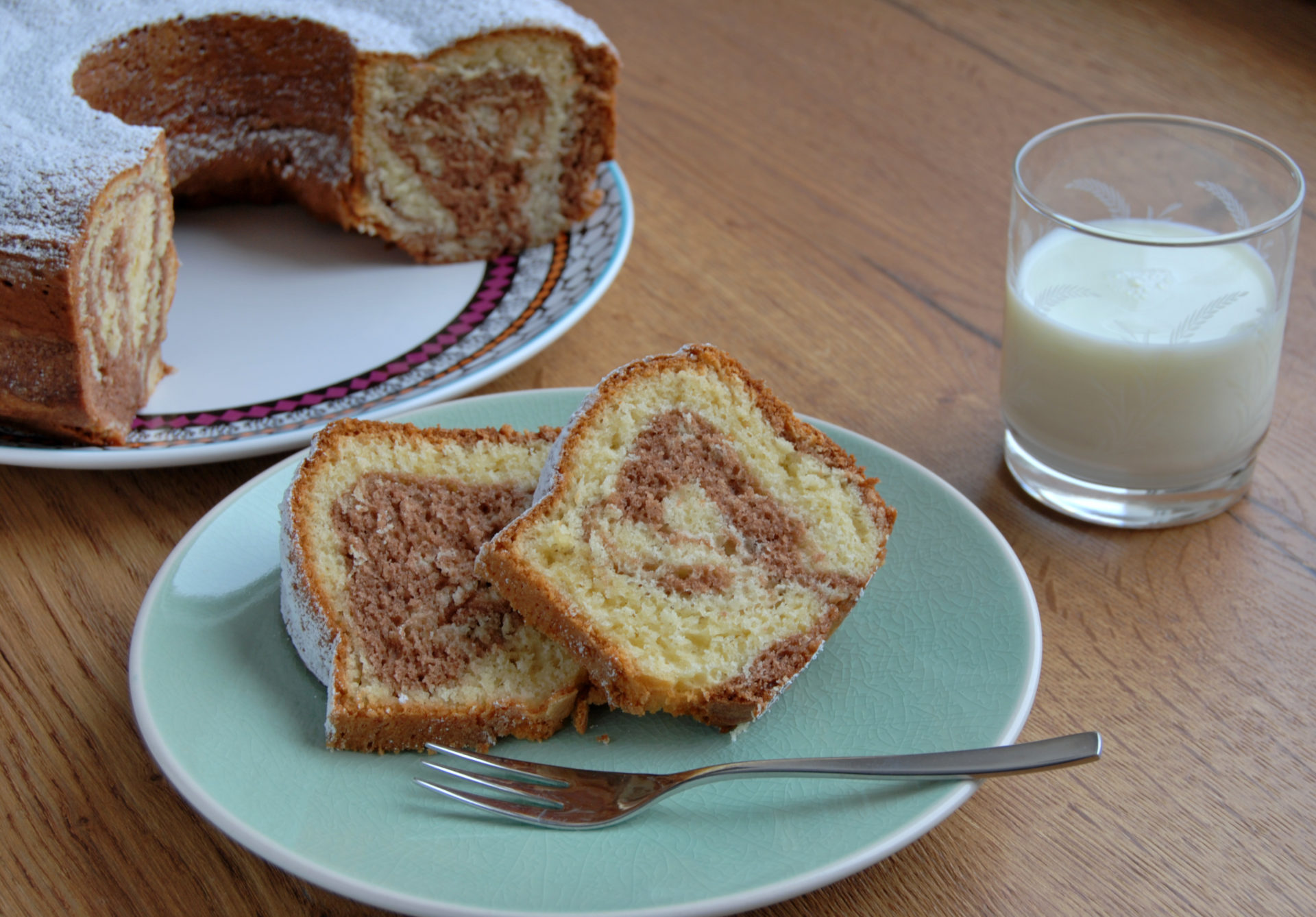 Marmorkuchen Rezept einfach und saftig Frische Küche